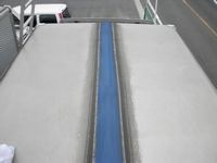 アルミウイング車のセンターシート修理